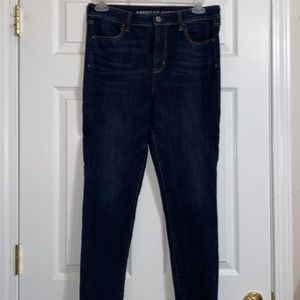 American Eagle Next Level stretch high rise jeggings. Size 14 Short.